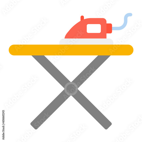 Iron Flat Icon
