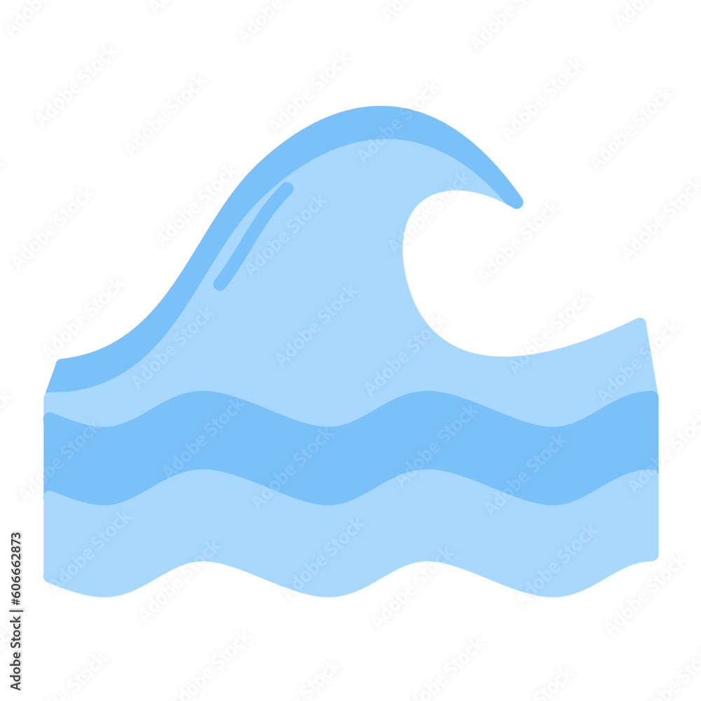 Sea Wave Icon Sea Wave Icon