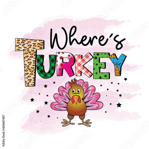 Turkey  T shirt Design