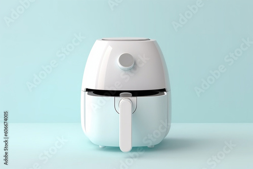 Air fryer kitchen tool. Generative AI illustration