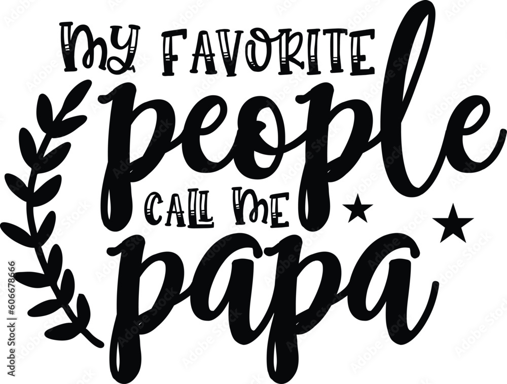 Obraz premium Dad SVG design cut files