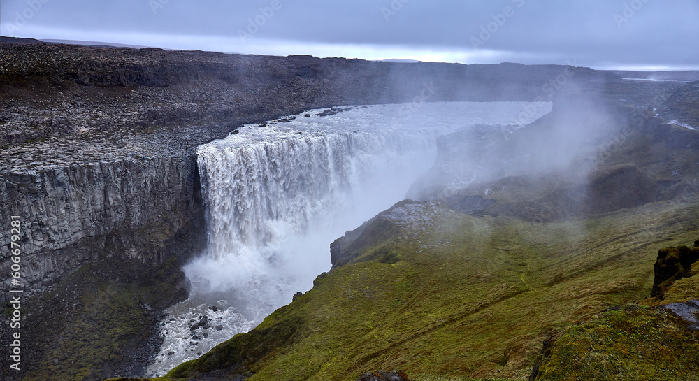 Dettifoss, la cascada más caudalosa de Europa, Iceland Dettifoss, la cascada más caudalosa de Europa, Iceland