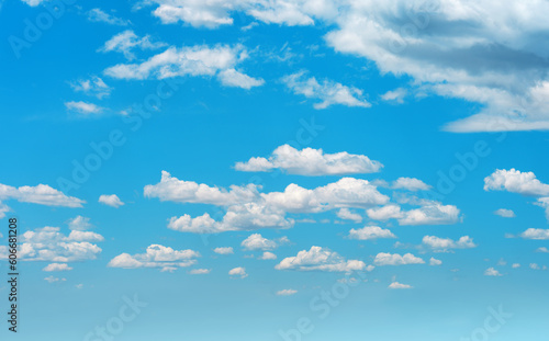 Photography Blue sky with white cloud landscape background