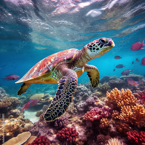 green sea turtle © AL FAHMI