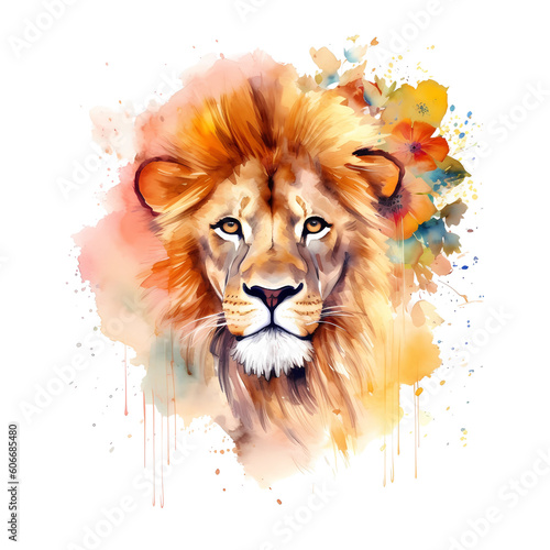 Lion's Roar: Majestic Lion Clipart Collection for Powerful Designs © Fame65