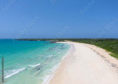 沖縄宮古島の海　空