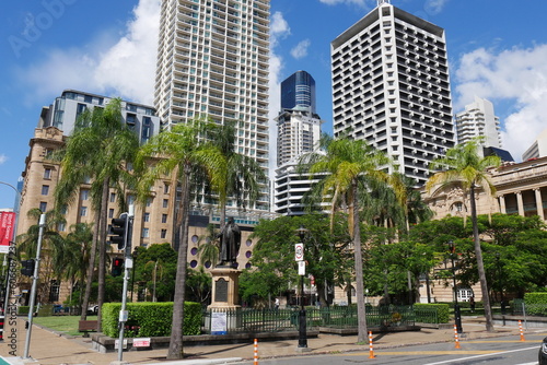 Hochhäuser in der City von Brisbane © Falko Göthel