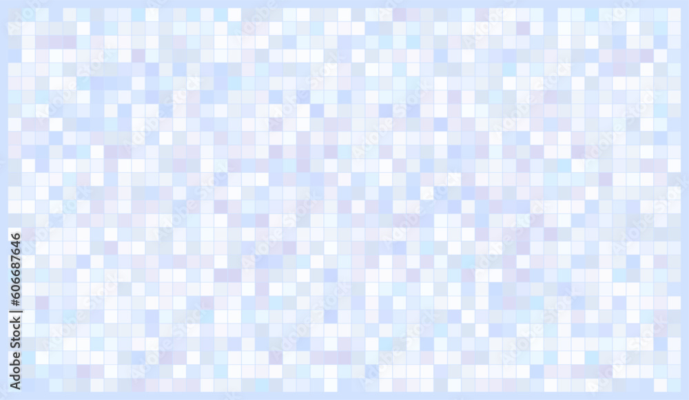square pixels of mosaic background (blue) square pixels of mosaic background (blue)
