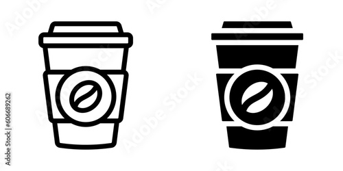 Coffee Cup icon. sign for mobile concept and web design. vector illustration