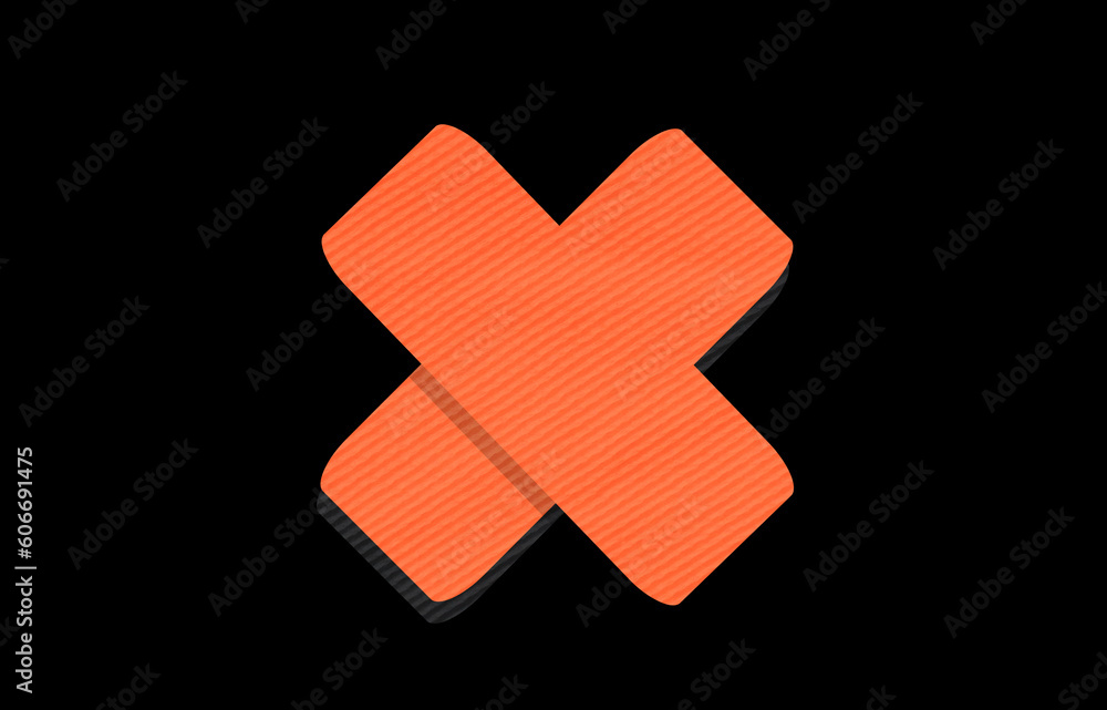 A dressing patch on a black background A dressing patch on a black background