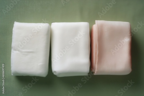 Assorted Bar Soaps on a White Fabric Canvas