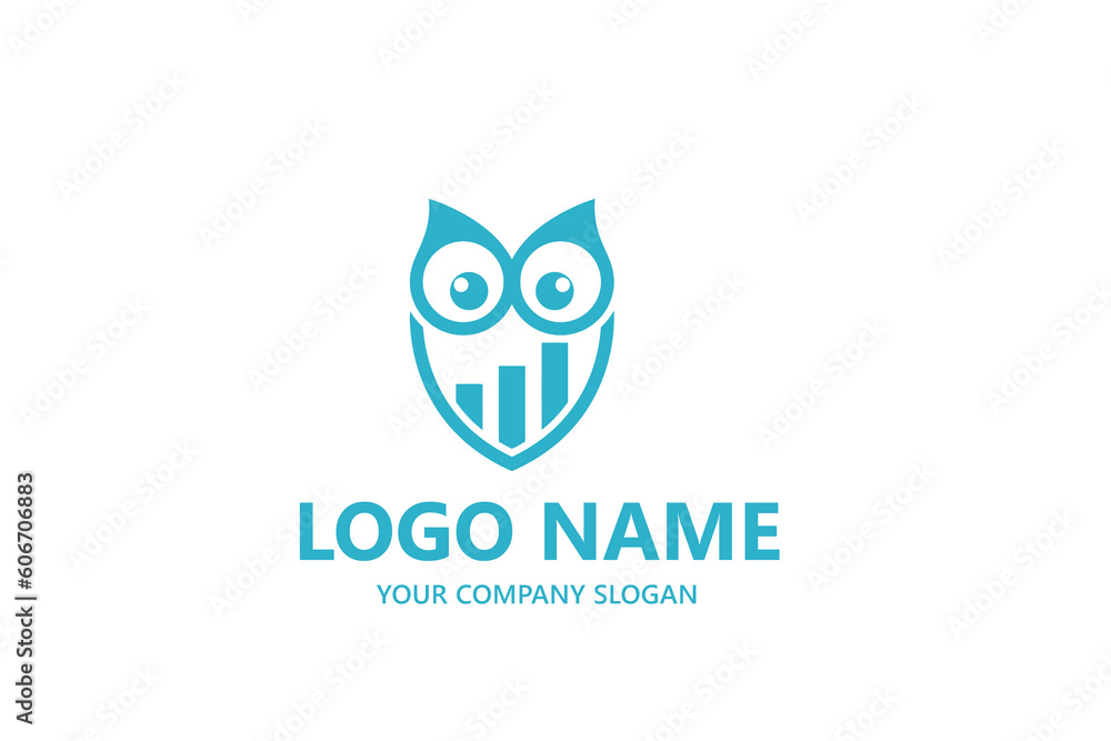 owl Shape Financial and investment Logo designs concept vector, Modern Finance logo designs owl Shape Financial and investment Logo designs concept vector, Modern Finance logo designs