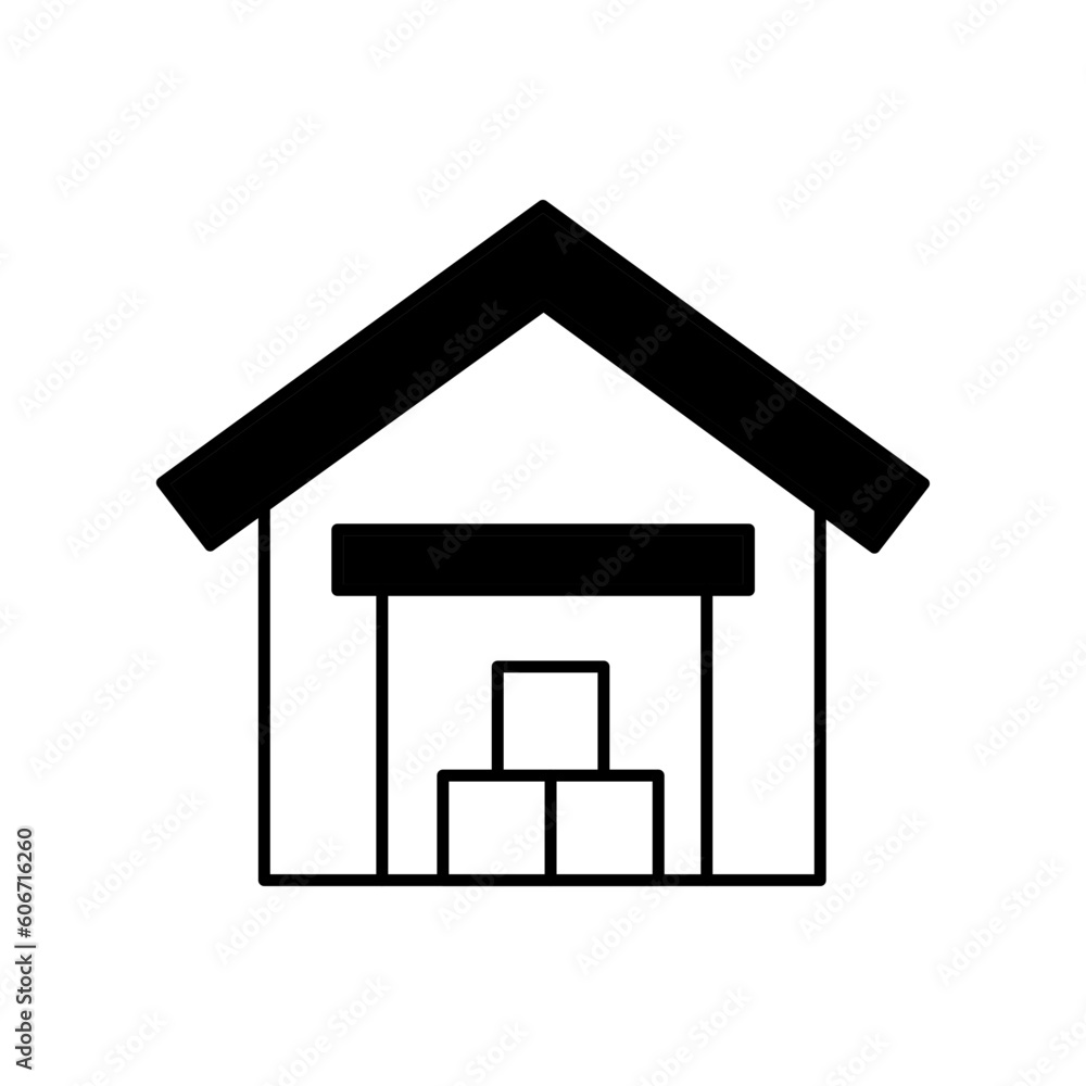 Depot Glyph Vector Icon that can easily edit or modify
Depot Glyph Vector Icon that can easily edit or modify