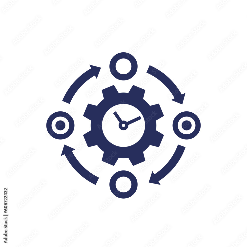 Adaptation icon on white, vector Adaptation icon on white, vector