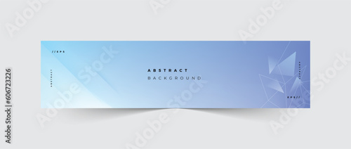 Linkedin banner gradient abstract background