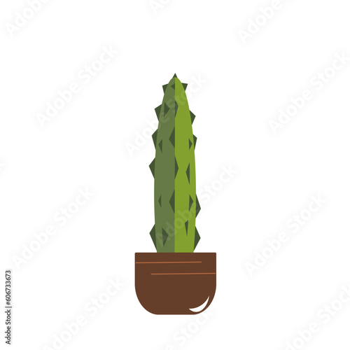 Aesthetics tree cactus with pot compatible for any design 