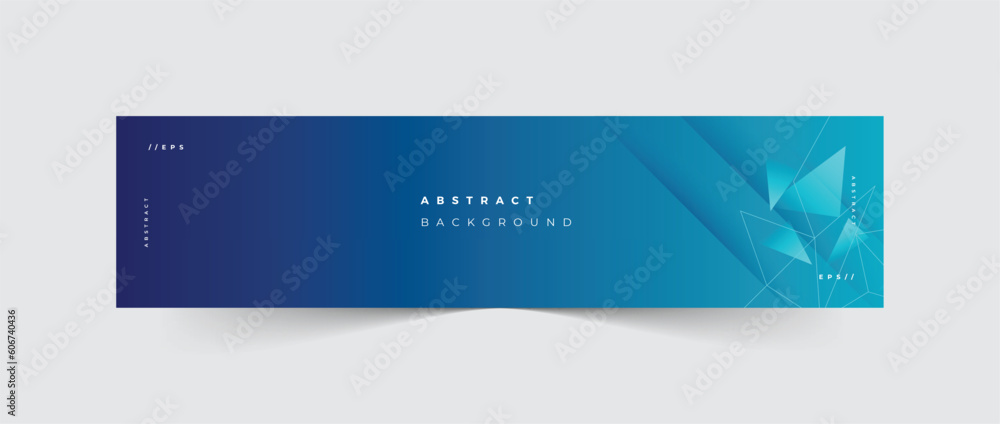Linkedin banner abstract gradient background
