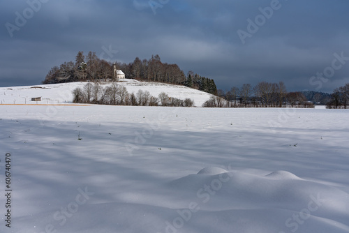 Winterlandschaft in Oberbayern © zauberblicke