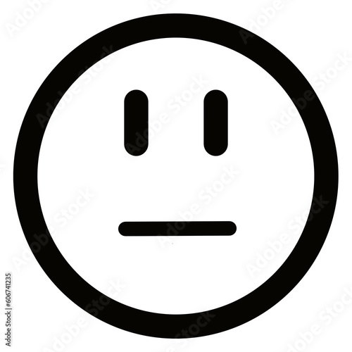 Emotional face, happy, sad.
