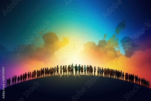 World population day. importance of understanding global population trends and their implications, Demographics, population. July 11thbHoliday. Awareness Of Global Populations Problems.