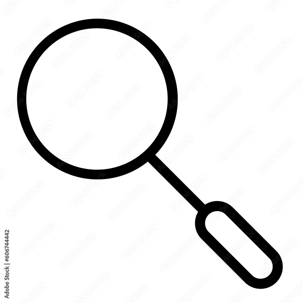 magnifier line icon magnifier line icon