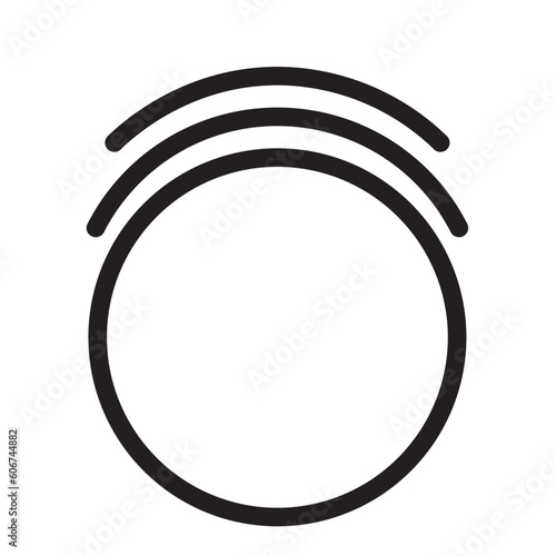 cascade line icon