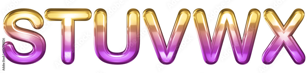3d letter font gold purple S, T, U, V, W, X 3d letter font gold purple S, T, U, V, W, X