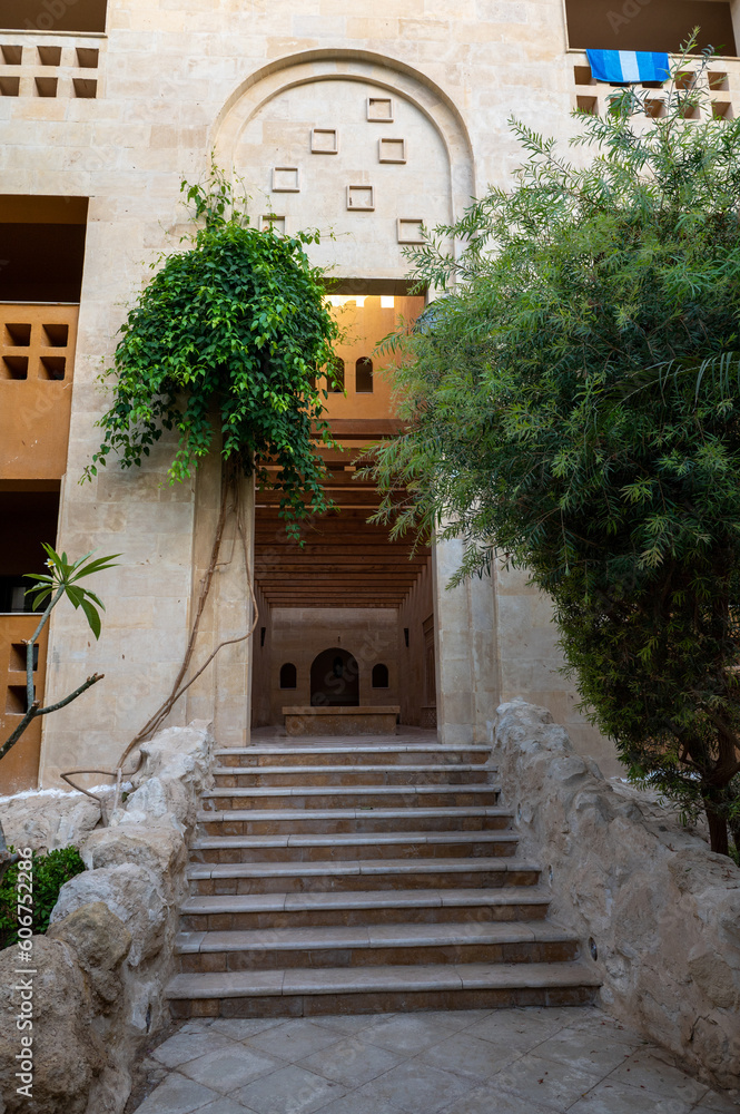 Obraz premium Stairs to building