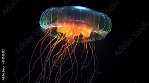 Fantasie-Jellyfish in the sea © paul