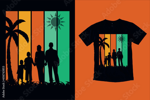 Family Reunion 2023 Summer Vintage T-Shirt Desgine