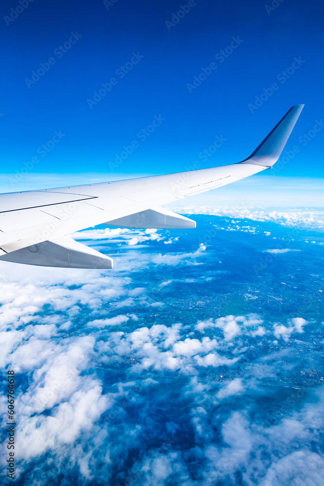 飛行機から見える景色 (富士山麓) 飛行機から見える景色 (富士山麓)
