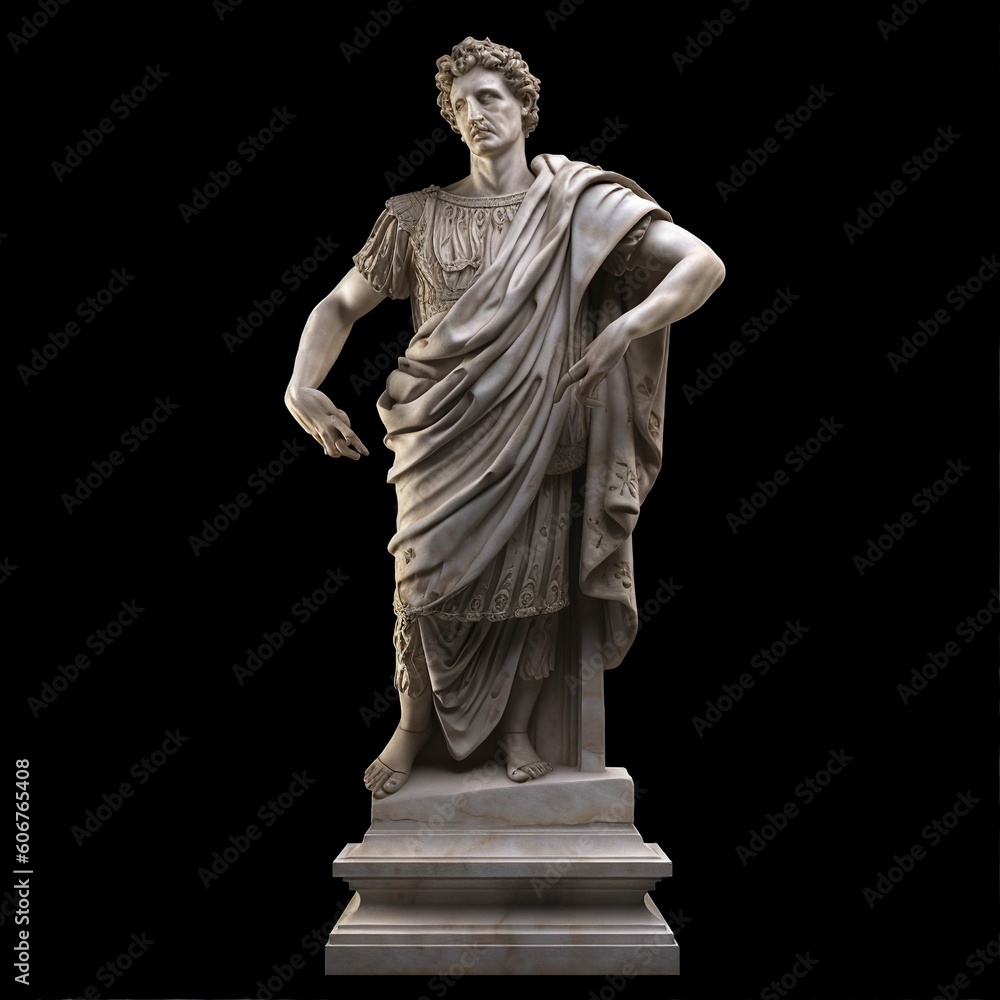 marble statue, antic grec and roman style marble statue, antic grec and roman style