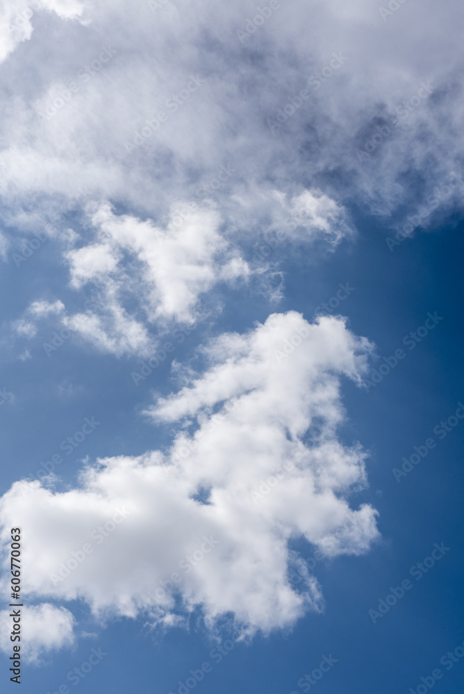 Nice clouds in the blue sky Nice clouds in the blue sky