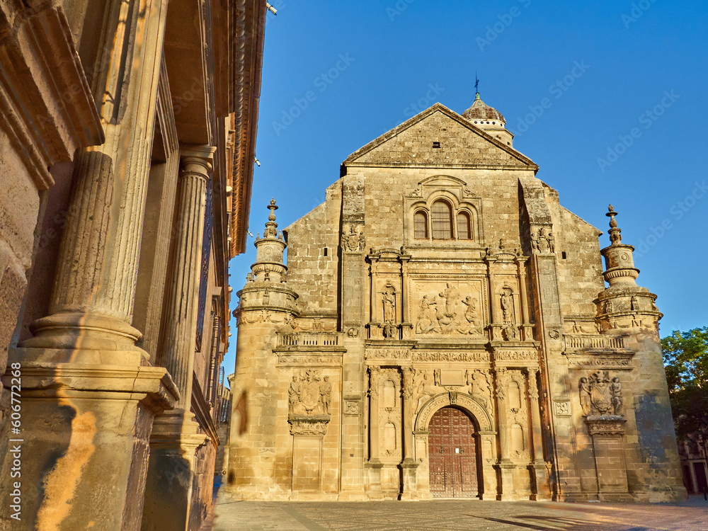 Sacra Capilla del Salvador, Holy Chapel of El Salvador, renaissance architecture in Úbeda, a beautiful town in the province of Jaén. Andalusia, Spain, Europe