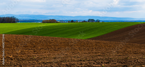 Landscape, krajina, Slovacko, green, 