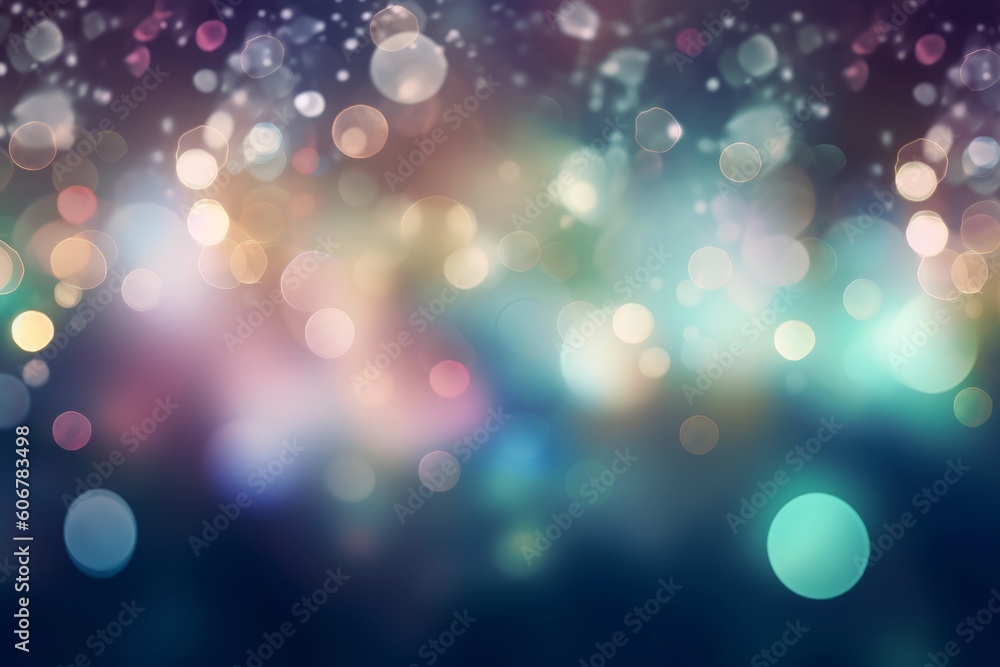 Soft blurred bokeh lights background, Generative ai Soft blurred bokeh lights background, Generative ai