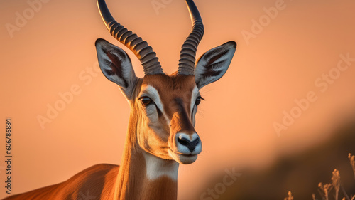 Antelope created with Generative AI technology