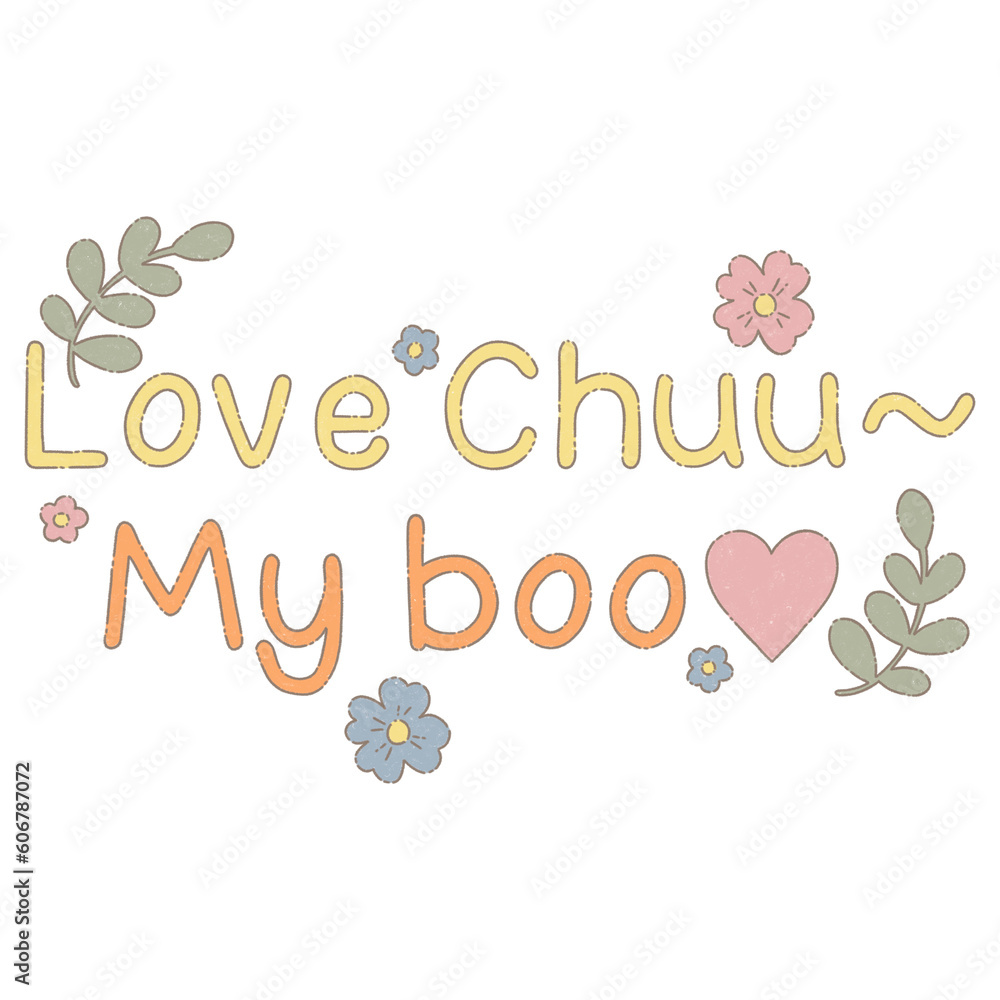 Love Chuu My Boo Words and Element