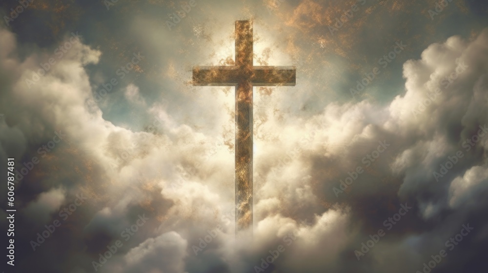 Symbol of Cross in Heaven
