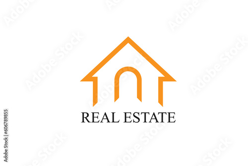 house building roof real estate business line art