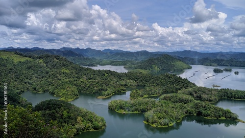 lake in the mountains