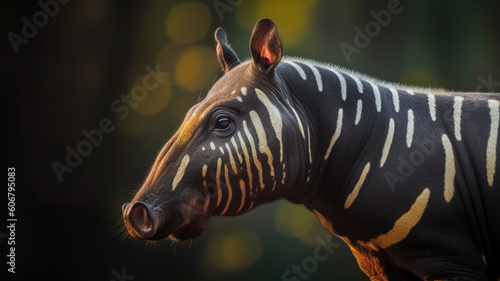 Bairds tapir created with Generative AI technology