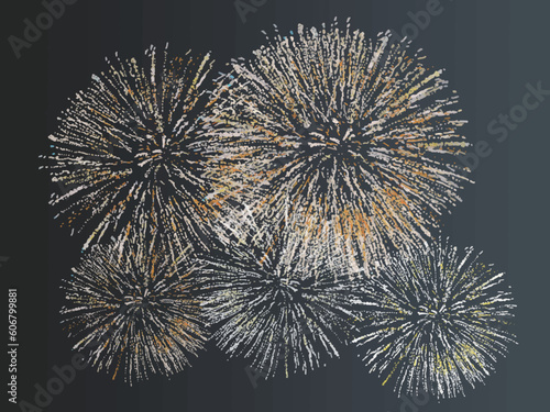 Clip art of fireworks