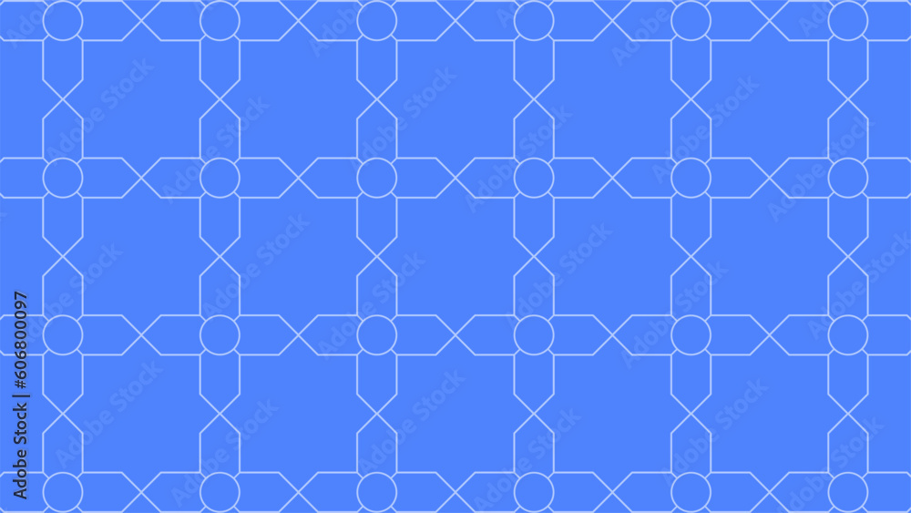 Islamic pattern vector illustration for islam celebration. Islamic pattern for ramadan, eid, mubarak, eid al fitr and eid al adha. Arabic pattern for design in muslim culture and islam religion