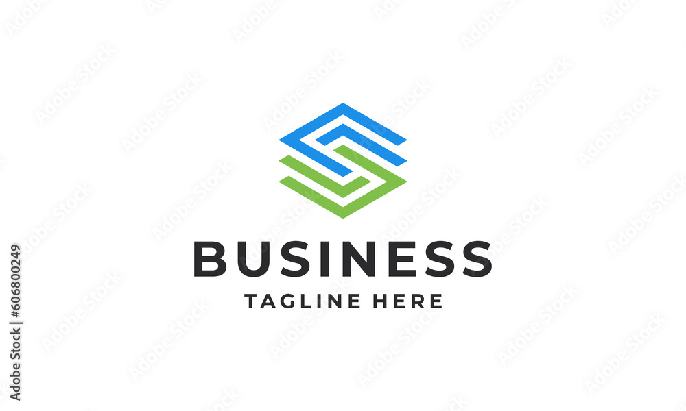 Initials S logo design. Initial letter logo design vector Initials S logo design. Initial letter logo design vector