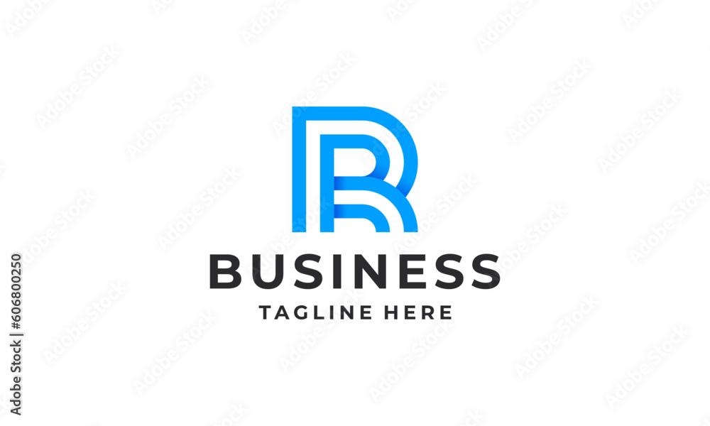 Initials R logo design. Initial letter logo design vector Initials R logo design. Initial letter logo design vector