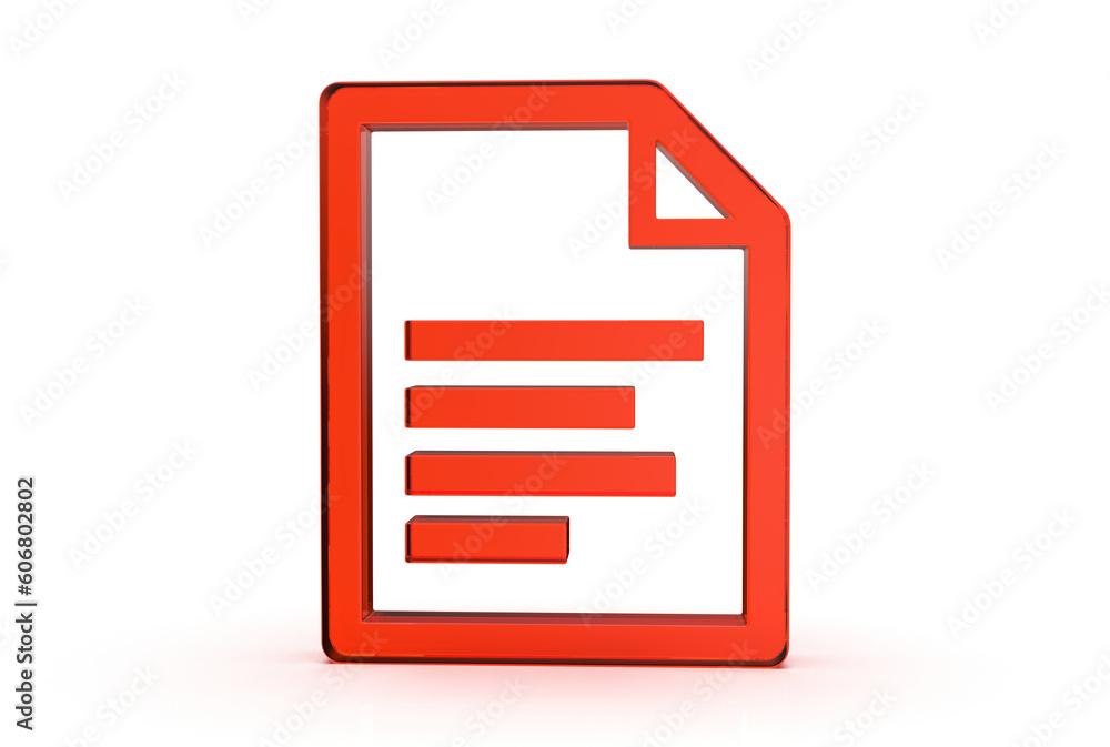 3d rendered paper sheet icon isolated on white background with shadow 3d rendered paper sheet icon isolated on white background with shadow