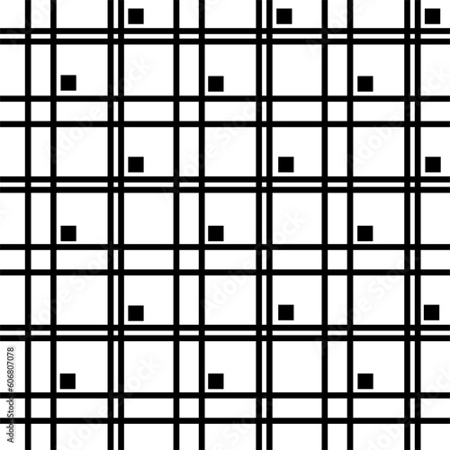 black and white seamless pattern wallpaper texture interior building square  bar pixel puzzle tile art monochrome geometric shape textile .