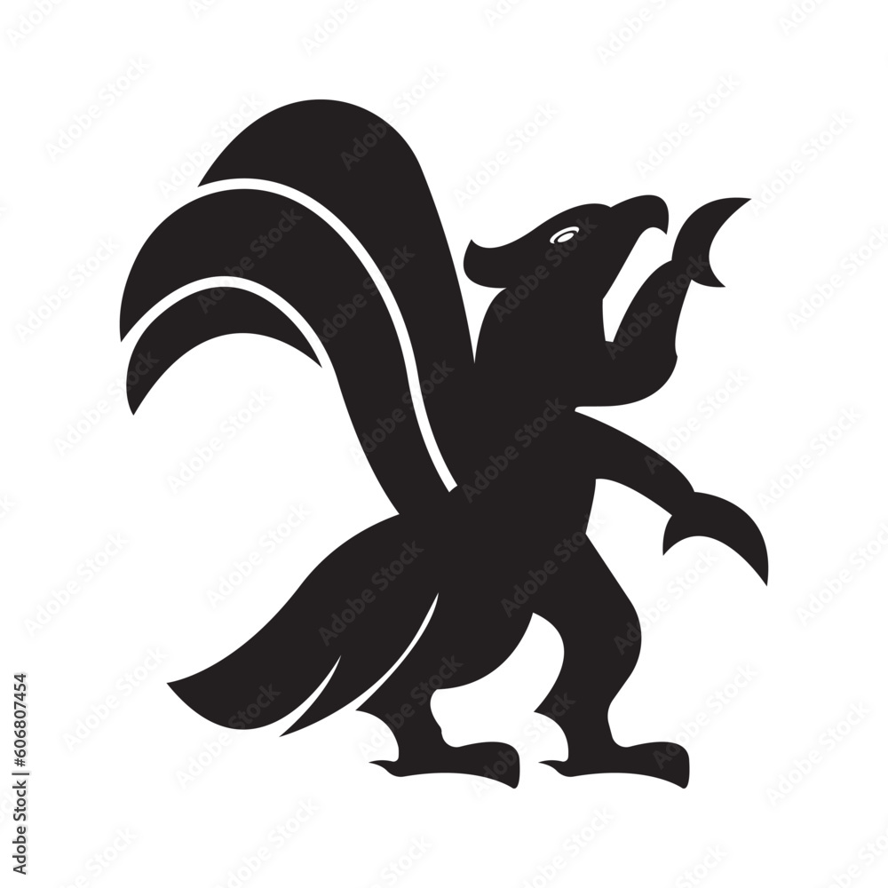 Griffin logo icon,illustration design template vector. Griffin logo icon,illustration design template vector.