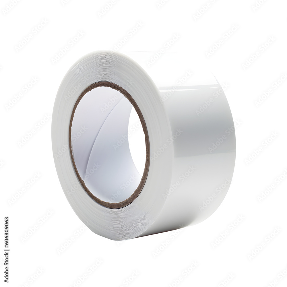 roll of tape with transparent background, generative AI roll of tape with transparent background, generative AI